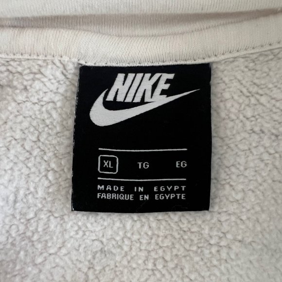NIKE White Swoosh logo Hoodie - Picture 4 of 4
